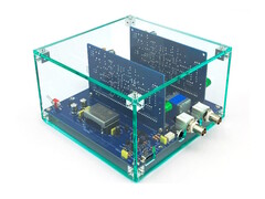 O kit de amplificador de fone de ouvido DIY da Onkyo usa as tecnologias patenteadas da empresa para distorção ultrabaixa. (Fonte da imagem: Onkyo)