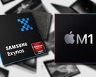 O próximo chip móvel Samsung Exynos com tecnologia gráfica AMD assumirá Apple's M1 Silicon. (Fonte da imagem: Apple/Time/ArsTechnica - editado)