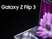 Um relato de como o Galaxy Z Flip3 poderia parecer, de acordo com a LetsGoDigital. (Fonte da imagem: LetsGoDigital)