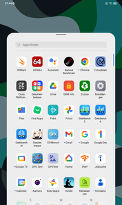Tablet de teste Lenovo Tab One