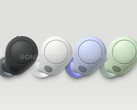 A WF-C700N virá em quatro cores e suportará o ANC. (Fonte de imagem: @OnLeaks &amp; MySmartPrice)