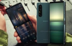 O Sony Xperia 1 IV poderia parecer e sentir-se muito parecido com o predecessor Xperia 1 III. (Fonte da imagem: Sony/@OnLeaks/Giznext - editado)