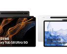 Toda a série Galaxy Tab S8 suportará a caneta S da Samsung. (Fonte da imagem: Amazon France)