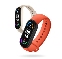 A próxima Mi Band poderia ter um novo design, Mi Band 6 fotografado. (Fonte da imagem: Xiaomi)