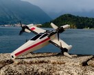 Uma imagem do drone X-wing (Fonte da imagem: engenheiro alemão; captura de tela)