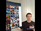 Mark Zuckerberg, CEO da Meta, fala sobre o Apple Vision Pro, gravado com o sistema de realidade mista do Quest 3 (imagem: @zuck / Instagram)