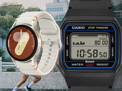 O Galaxy Watch7 foi lançado há quase dois anos, enquanto o F-B100W é muito mais recente. Os dois pertencem a categorias completamente diferentes de dispositivos vestíveis, mas ambos contam com contadores de passos.