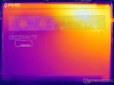 Teste de estresse de temperatura da superfície (parte inferior)