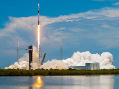 Lançamento de satélite do foguete Falcon 9. (Fonte da imagem: SpaceX)