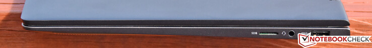 Right: microSD, combo audio jack, USB 3.0 Type-A