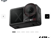 O DJI Action 5 Pro contará com uma lente de 40MP f/2.8 com um FOV de 155 graus. (Fonte da imagem: @JasperEllens on X/Twitter)