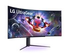 O LG UltraGear 45GR95QE oferece uma resolução WQHD com uma taxa de atualização de 240 Hz. (Fonte de imagem: LG)