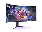 O LG UltraGear 45GR95QE oferece uma resolução WQHD com uma taxa de atualização de 240 Hz. (Fonte de imagem: LG)