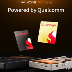 A série Mangmi Air Y utilizará os mesmos processadores dos dispositivos portáteis Air X e Pocket Max.