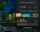 O aplicativo Philips Hue poderá em breve ter um assistente de IA. (Fonte da imagem: Signify)