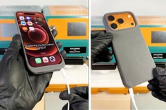 Essa capa protetora oferece ao Apple iPhone 17 Pro uma conexão Lightning.