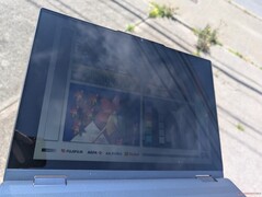 Ao ar livre, sob a luz do sol