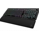 Teclado mecânico para jogos Turtle Beach Vulcan II XP Air com seu apoio de pulso macio removível.