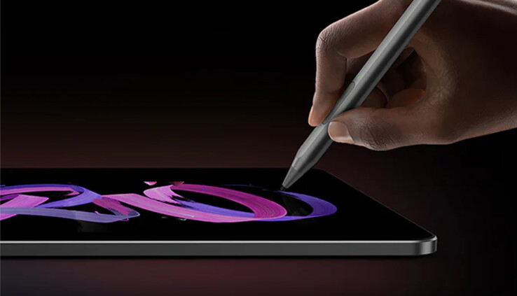 O Teclast T65 Max 2025 suporta 4.096 níveis de pressão para uso com stylus ativos. (Fonte da imagem: Teclast)