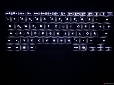 Iluminação do teclado