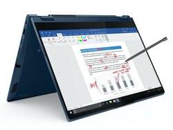 O Lenovo ThinkBook 14s Yoga ITL (20WE0023GE), unidade de teste fornecida pela Lenovo Alemanha.