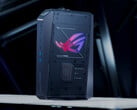 Atualmente, estão disponíveis duas configurações do ROG GR70. Na foto: uma vista lateral do mini PC