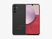 Um render "2023 Galaxy A". (Fonte: OnLeaks x GizNext)