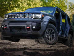 O novo Jeep Recon (ano do modelo 2026) é o primeiro SUV totalmente elétrico com certificação Trail Rated. Seu objetivo é combinar capacidades off-road genuínas com acionamento elétrico. (Fonte da imagem: Jeep)