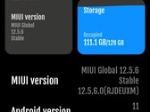 MIUI 12.5.6 sobre detalhes do Xiaomi Mi 10T Pro, desempenho, duração da bateria, uso de memória (Fonte: Própria)