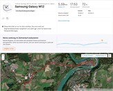 Samsung Galaxy Posicionamento M12 - Visão geral
