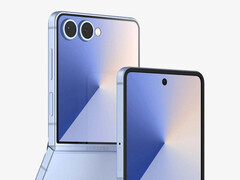 O Galaxy Z Flip está se aproximando cada vez mais do Motorola Razr em termos de design. (Fonte da imagem: Android Headlines & OnLeaks)