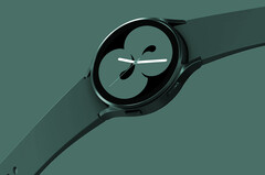 O Galaxy Watch5 Pro poderia parecer um pouco diferente do Galaxy Watch5. (Fonte de imagem: Samsung)