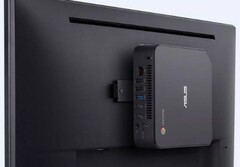 O novo Asus Chromebox 4 pesa apenas 1 kg e vem com uma montagem Vesa na caixa. (Imagem: Asus)