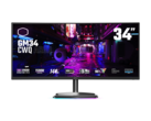 Cooler Master lança monitores de jogos curvos GM27-CFX e GM34-CWQ cada um com 98% de cobertura DCI-P3 (Fonte: Cooler Master)