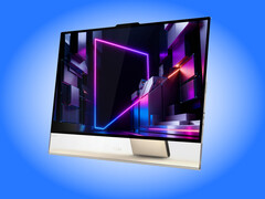 O mais recente computador de mesa de 32 polegadas da Lenovo vem com um suporte fixo e um design incomum.
