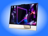 O mais recente computador de mesa de 32 polegadas da Lenovo vem com um suporte fixo e um design incomum.