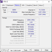CPU-Z - Memória