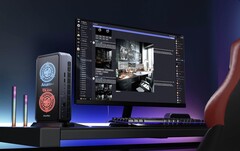 O Minisforum AtomMan G7 Pt é um minicomputador de ponta que inclui uma CPU Ryzen 9 7945HX e uma GPU RX 7600M XT. (Fonte: Minisforum)