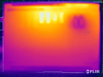 Teste de estresse de temperatura da superfície (parte inferior)