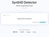 Site do Google SynthID Detector