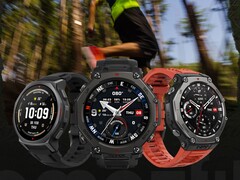 A Amazfit está atualizando os smartwatches T-Rex 3 e T-Rex 3 Pro