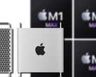 O Apple Silicon Mac Pro aparentemente utilizará chips M1-extension em vez de processadores da geração M2. (Fonte da imagem: Apple - editado)