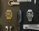 O Casio A130WEG-9A (à esquerda) e o Casio A130WE-1A (à direita). (Fonte da imagem: Casio)