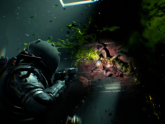 Uma captura de tela oficial de Cronos: The New Dawn (na foto). (Fonte da imagem: Steam)