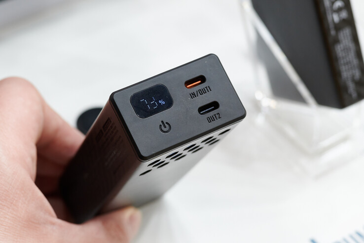 A tela estava piscando na câmera, mas não era visível a olho nu