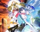 Imagem promocional principal de Digimon Story: Time Stranger.