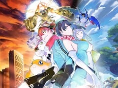 Imagem promocional principal de Digimon Story: Time Stranger.