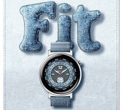 O Honor Watch Fit parece estar recebendo uma pulseira de brim opcional. (Fonte da imagem: Honor)