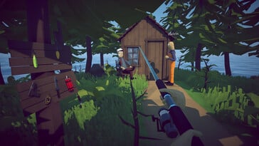 Na foto: uma captura de tela do jogo “How to Fish”.