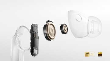 Os Huawei FreeBuds Pro 5 vendidos na China têm um 